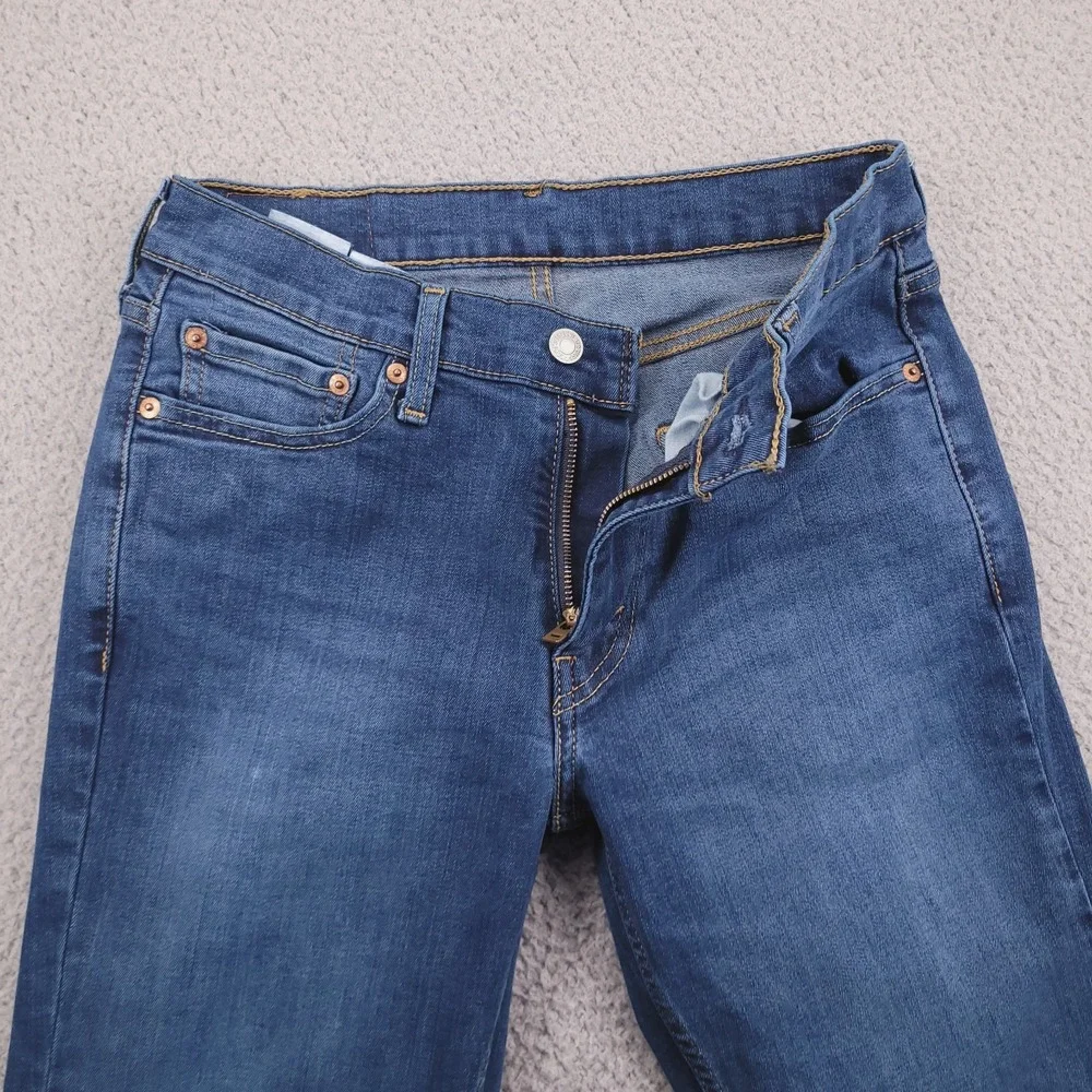LEVIS 511 Jeans Mens Size 30x32 Slim Leg Medium Wash Blue Stretch Denim